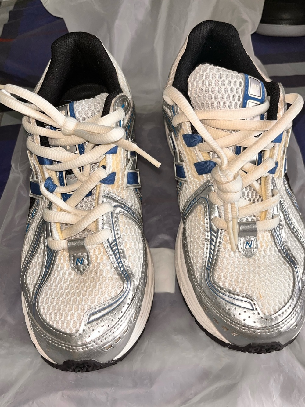 New Balance 1906R Silver Metallic Blue Agate